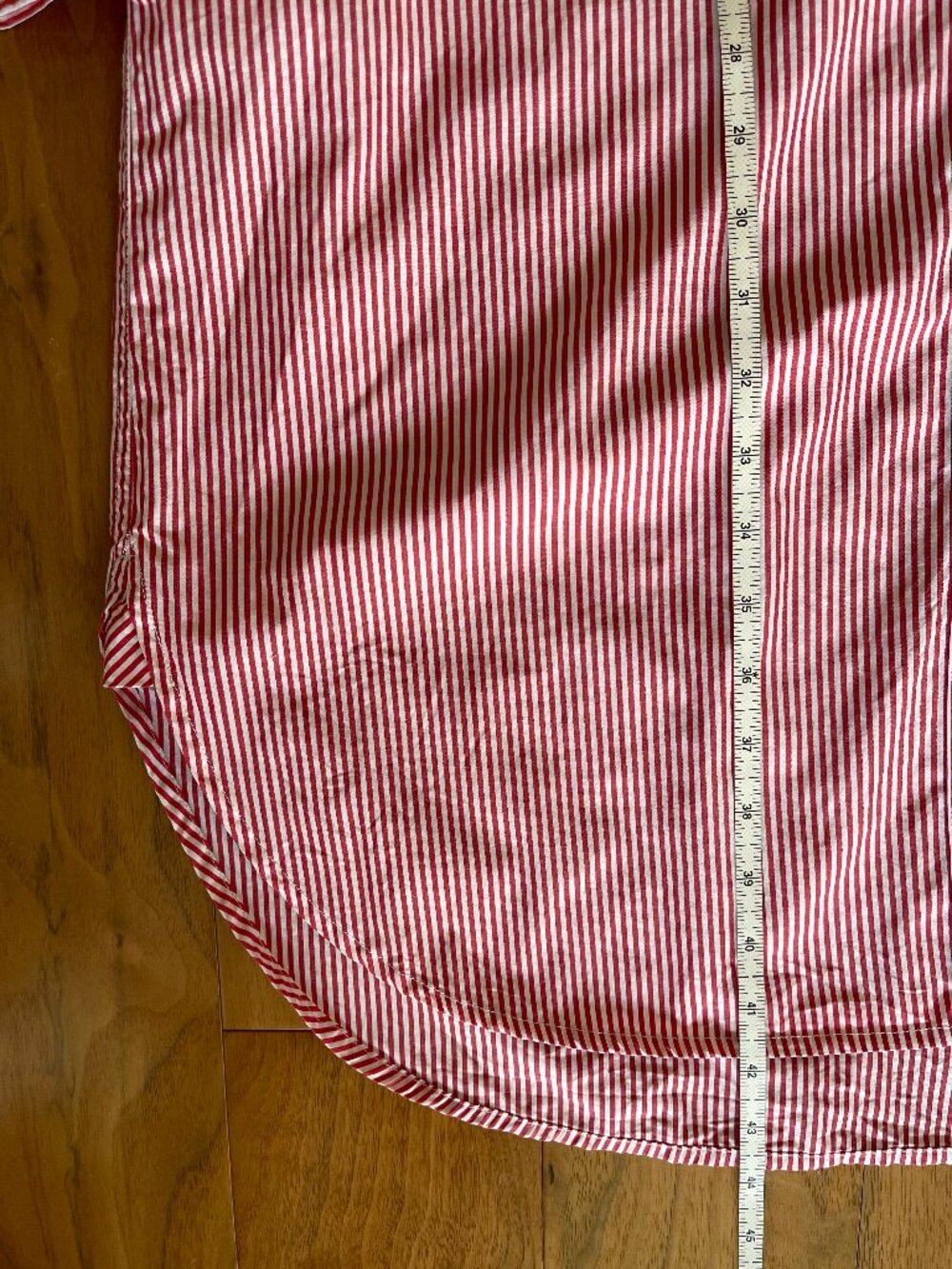 J crew tie-waist shirt-dress in stripe - size 8 - Picture 6 of 7